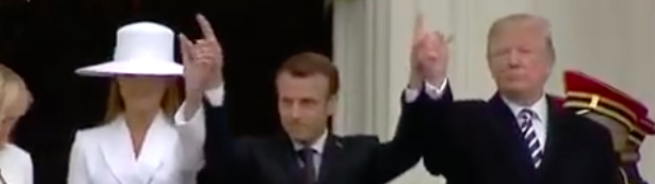 Macron Donald Trump
